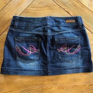 Express Jean Skirt